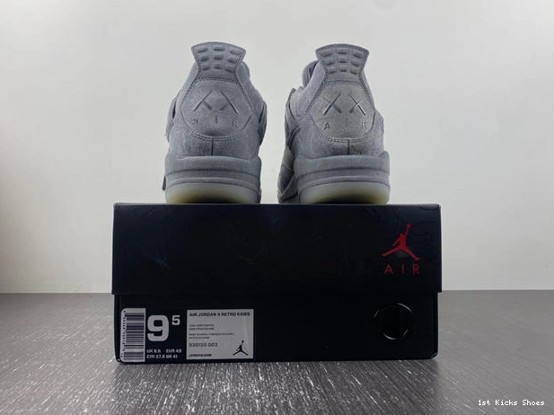 1st Kicks 4 Retro Trendy Jordan Kaws 930155- 3864 1025